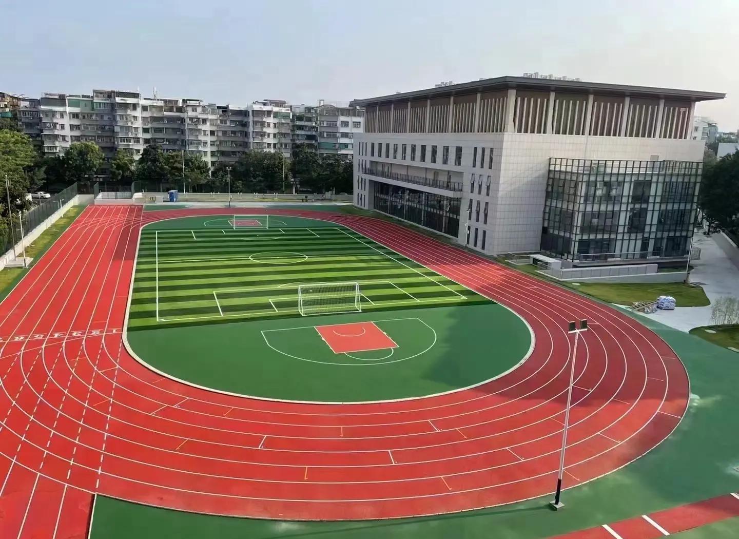 清远市篮球场塑胶篮球场 - 厂家